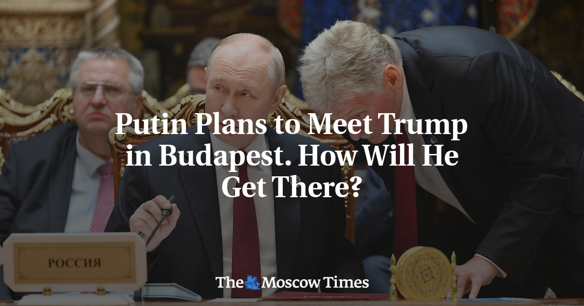 Putin Plans to Meet Trump in Budapest. How Will He Get There?